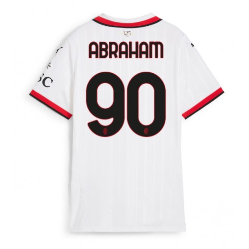 AC Milan Tammy Abraham #90 Gostujuci Dres za Ženska 2024-25 Kratak Rukav